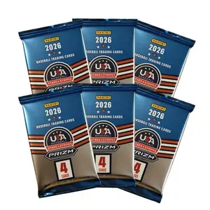 2026 Panini Prizm Stars & Stripes Baseball: Single Pack From Blaster Box - Officially Team USA Baseball Trading Cards