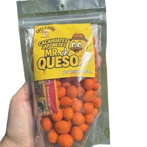 Cacahuates Japonés sabor Quedo Ruffles |  140g | Cheleando | Botana