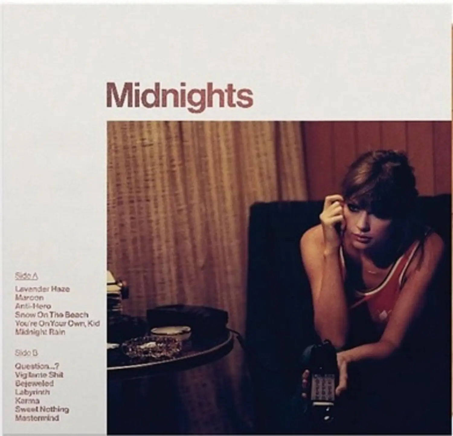 Taylor Swift - Midnights [Blood Moon Edition]  [VINYL RECORD - LP] Explicit
