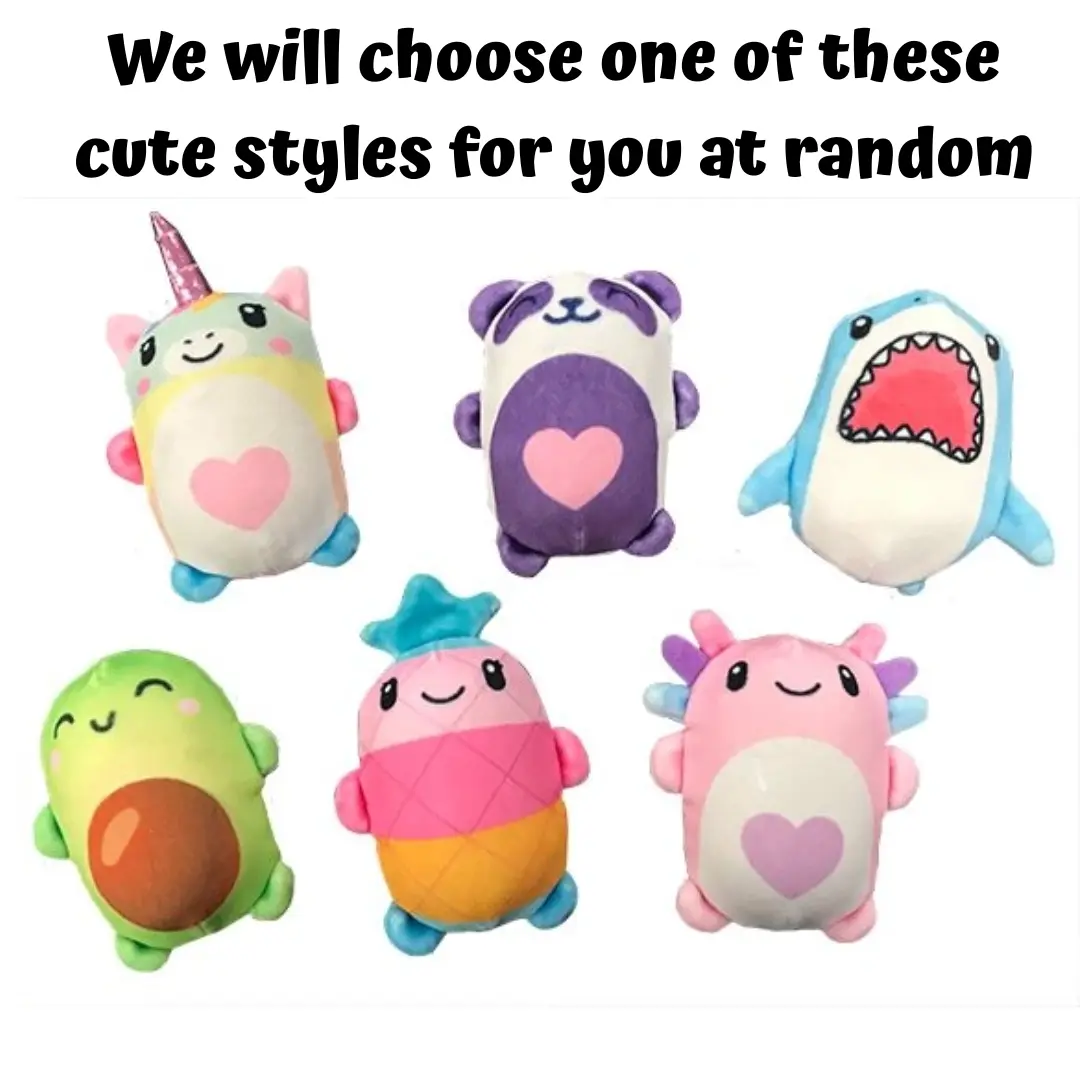 Bubble Stuffed Squishy Friends | Original Plush Wrapped Fidget