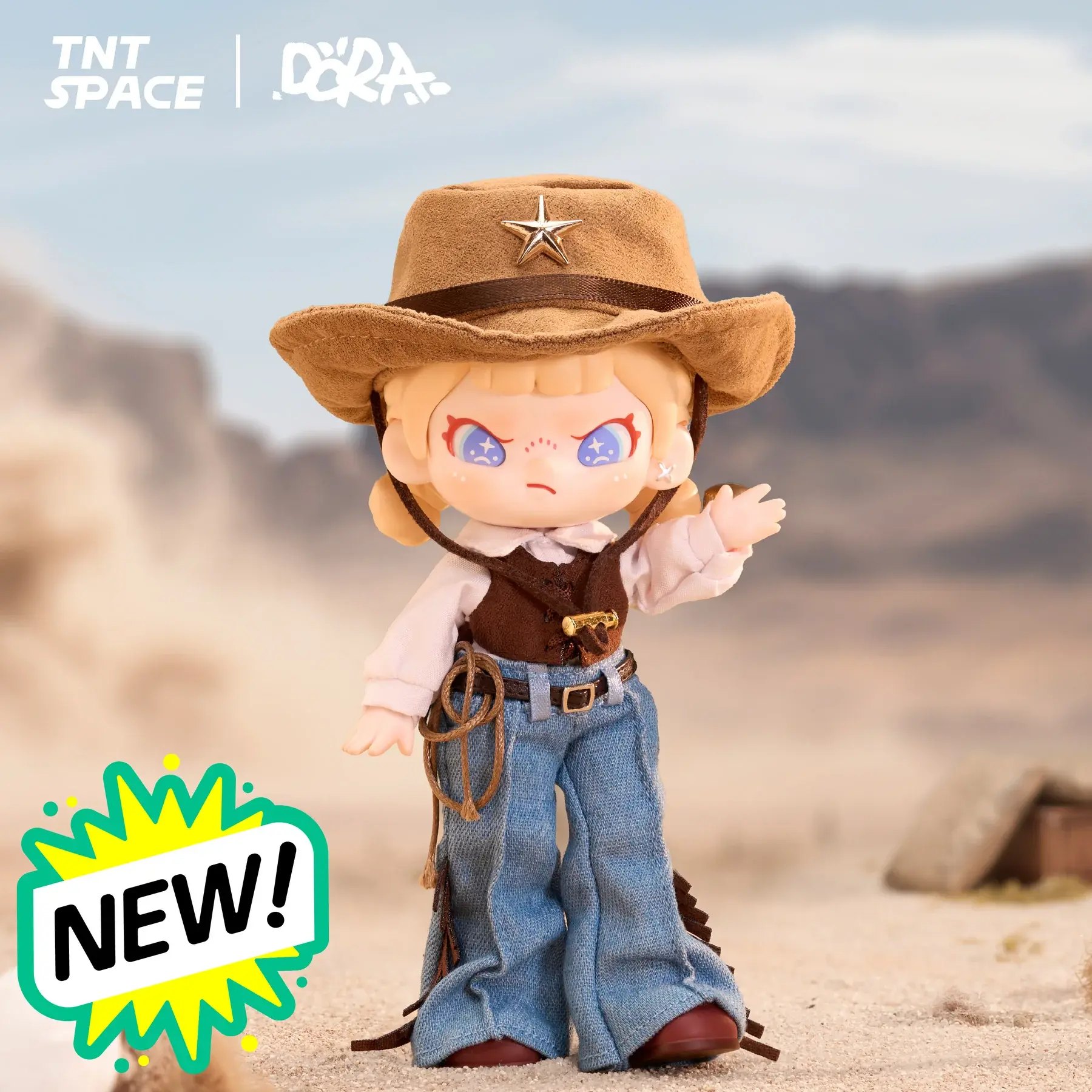 tntspace】DORA Cowboy On The Run Action Figure - TikTok Shop