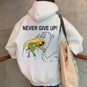 Never Give Up Shirt, Frog and Pelican, Funny Shirt,Frog Hoodie ,Funny Hoodie