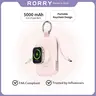 RORRY CharmGo 5000mAh Power Bank, Built-in Cables Keychain Portable Charger, Compact Mini Battery Pack for iPhone, Apple Watch & AirPods, Travel Essential Gift Ideas #techvibes