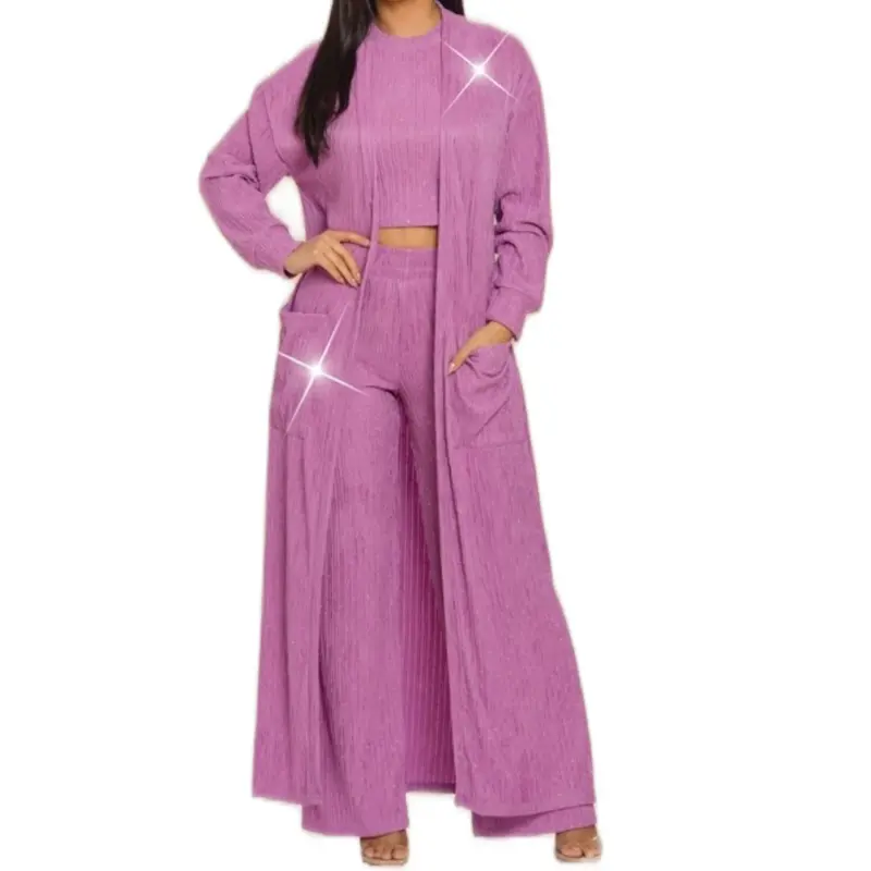 Lilac Rhinestone Silver