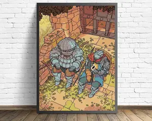 Dark Souls Game Poster