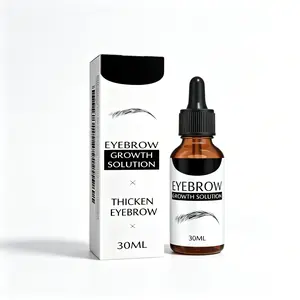 Eyebrow Growth Solution 30ml – Thickens & Grows Sparse Brows Naturally – Helps Fill in Patchy Areas, Darkens & Strengthens Brow Hair – Fast-Acting Serum for Fuller, Thicker Eyebrows – Daily Brow Care