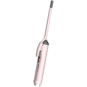 9mm Small Curling Iron Fast Heating Ceramic Skinny Hair Curling Iron Wand with Digital Display for Short Long Hair Styling