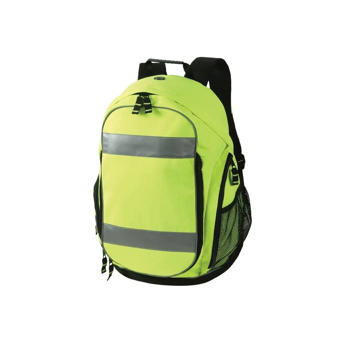 212 MAIN High-Visibility 2W Tool Organizer Backpack, Lime - Lightweight Hiking Backpack with Audio Pocket, Reflective Trims, Adjustable Straps, Lightweight Backpack