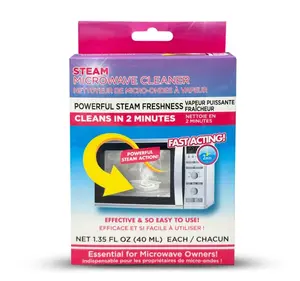 Microwave Steam Cleaner For Quick And Effortless Cleaning 2 Pk