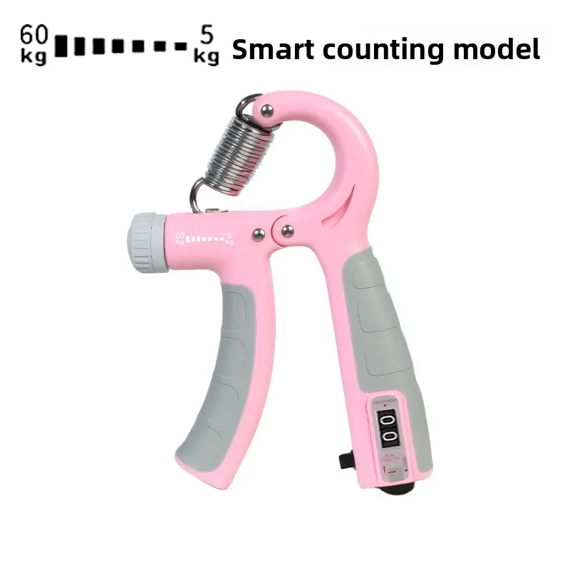 Girl's Pink 60kg Coated Dumbbell - Counted