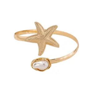 2026 New Hot-Selling Fashionable Starfish Niche Style Personality Arm Ring Accessory