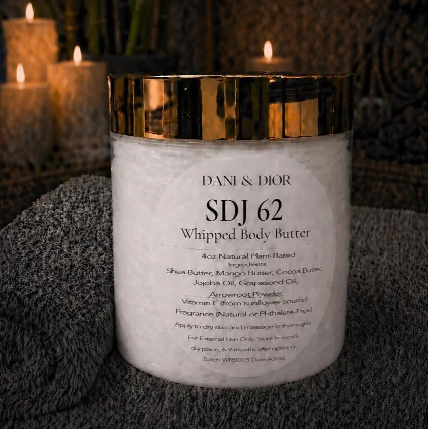 4oz SDJ 62 Whipped Body Butter