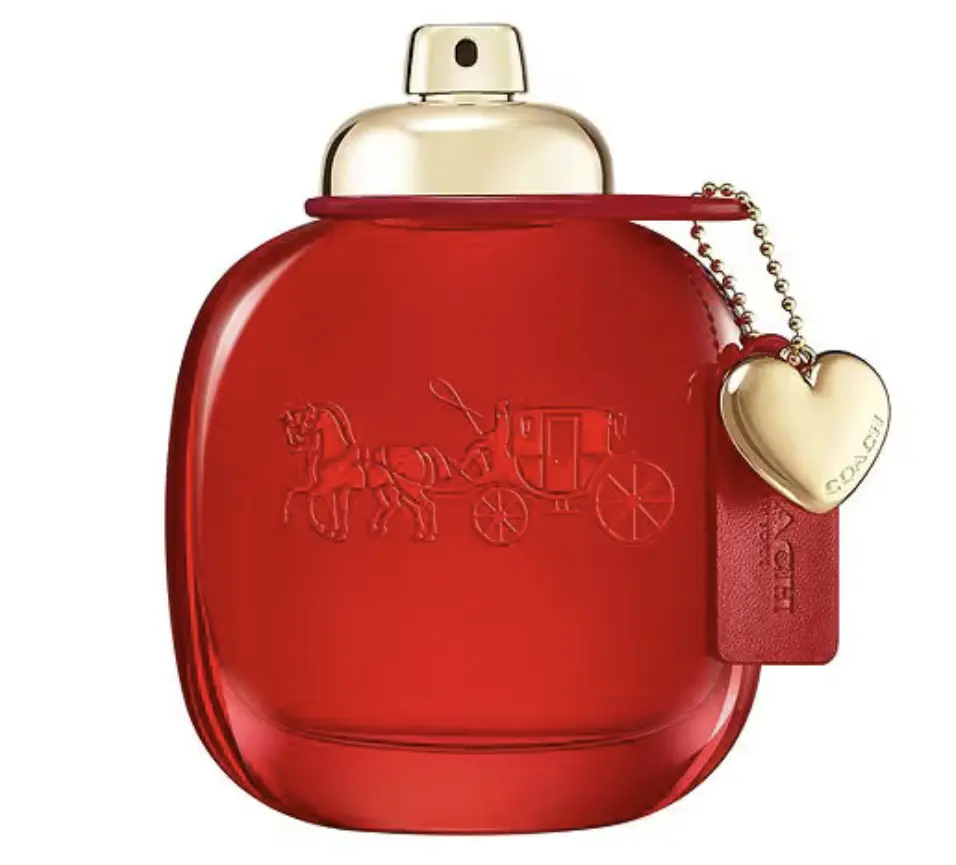 Coach Love Eau de Parfum for Women, Floral Fruity Scent with Strawberry, Rose & Cedarwood Notes, 3.0 oz / 90 ml (No Box), Co