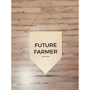 Future Farmer Canvas Pennant