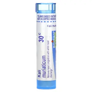 Boiron Kali Muriaticum, 30C, Nasal Congestion Relief, Approx 80 Pellets