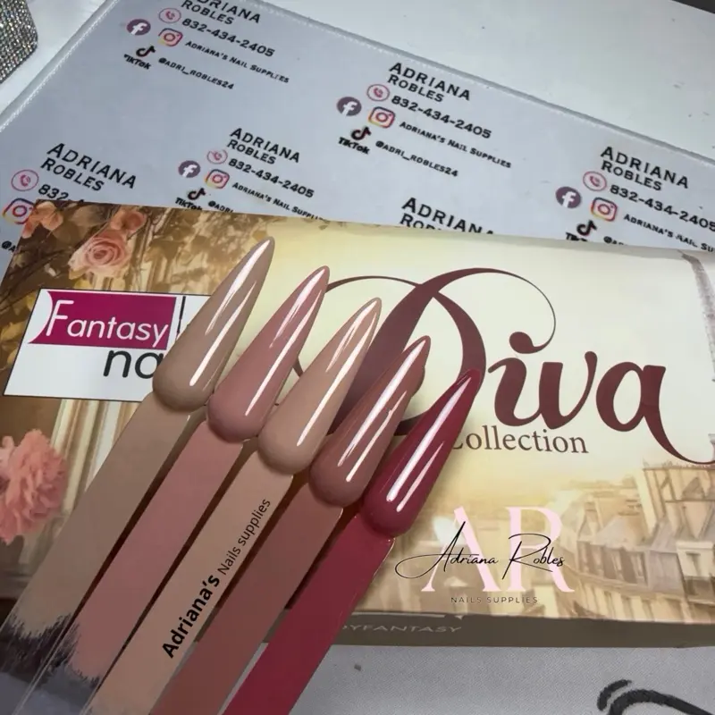 COLECCIÓN - DIVA- FANTASY NAILS 5 PIEZAS