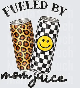 Fueled By Mom Juice smiley