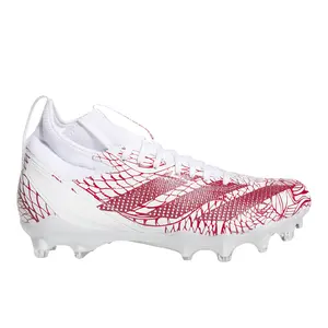 adidas Mens Adizero Impact Exotic Speed Football Sneakers Shoes - Red, White