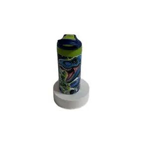 Kids Dinosaur Cup Tumbler - Reusable and Eco-Friendly - Bottle, Drinkware