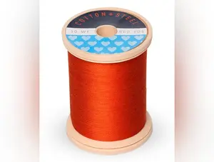Cotton + Steel 50wt Thread by Sulky - Orange Flame (1246)