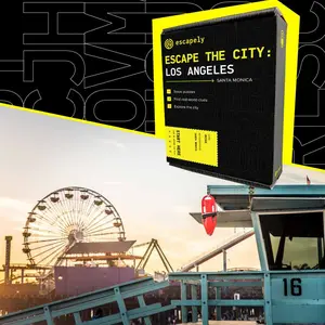 Outdoor Escape Room - Santa Monica - Find Clues & Solve Puzzles - Escapely