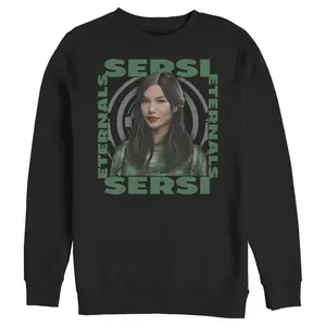 Men's Marvel Eternals Sersi Hero Box Sweatshirt