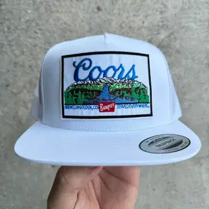 Coors Embroidered Retro Hat Trucker Hat Many Colors Snapback Hat, Unisex Casual Street Style, Gift Idea For Her Him, Unisex Everyday Wear