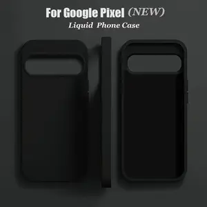 Phone case: 3pcs [1 Phone Case with 2X Clear Screen Protectors] Luxury Slim Soft Case for Google Pixel 10 9 Pro XL 9A 8 7 6 Pro 8A 7A 6A 5A, Cute Soft Back Cover, Simple Phone Case, Shockproof Cases for Men And Women.