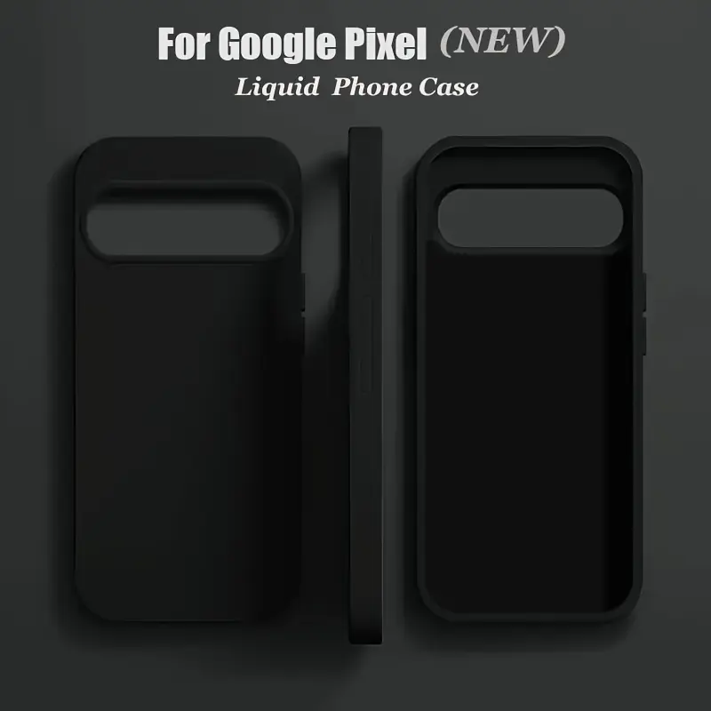 Phone case: 3pcs [1 Phone Case with 2X Clear Screen Protectors] Luxury Slim Soft Protective Case for Google Pixel 10 9 Pro XL 9A 8 7 6 Pro 8A 7A 6A 5A, Cute Soft Back Cover, Simple Phone Case, Shockproof Cases for Men And Women.