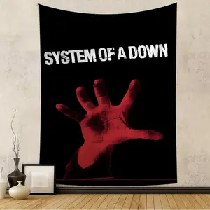 S-System of A D-Down Band Tapestry Anime Tapestry Hanging Tarot Hippie Wall Rugs Dorm Wall Hanging Sheets Decorroom decor