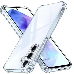 Transparent Air-bag Shockproof Case for Galaxy A23 A33 A53 A73  A51 A13 A52 A72 A14 A34 A54 5G Clear Case