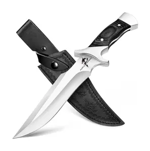 Purple Dragon Outdoor Tool with Redwood Handle and Sheath - Daily-Use Festival Gift