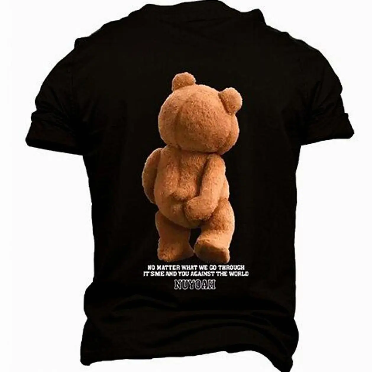 Men's Rude Offensive Toy Bear T shirt Short Sleeve T shirt 3D Print Crew Neck Shirt Fashion Athleisure Street Sports Outdoor Black Summer Spring Clothing Apparel S M L XL XXL XXXL TJX