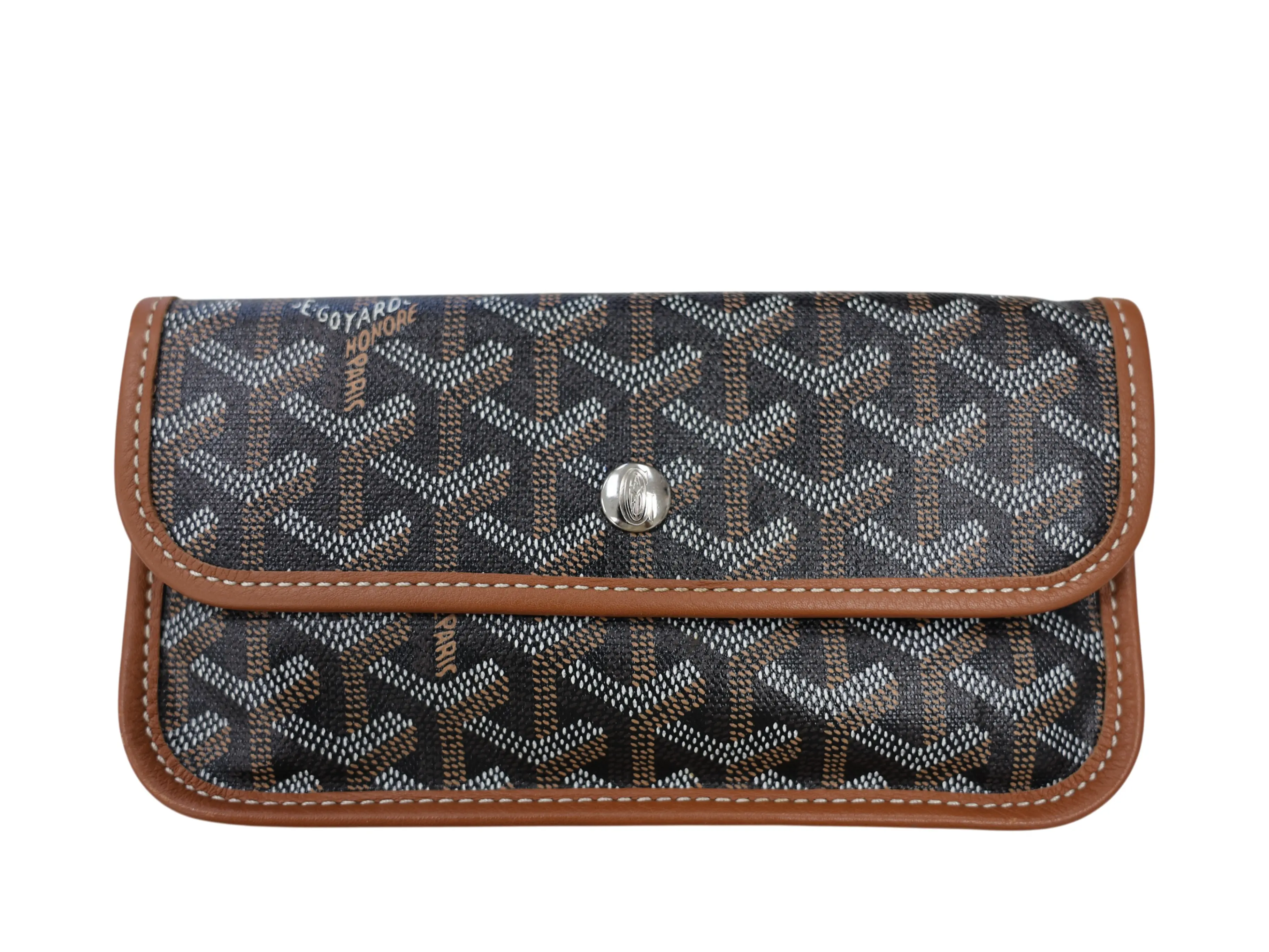 Pre-owned Goyard CANVAS Clutches & Wristlets POUCH HANDBAG