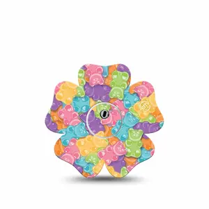 Gummy Bears Libre 3 and Abbott Instinct Flower Tape