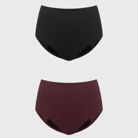 Black+Wine Red(2 Packs)