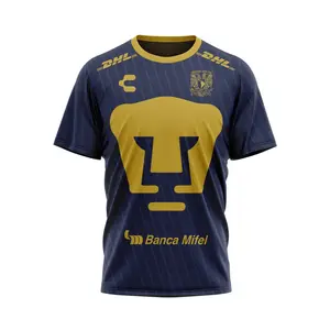 Liga MX Pumas UNAM | Personalized Name & Number Retro Revive tu Pasión V0222 All Over Print T-Shirt