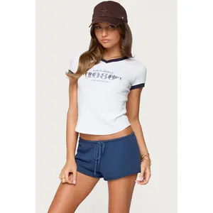 Santa Monica V Neck T Shirt