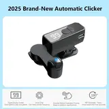 2026 Upgraded Plastic Mobile Game Auto Clicker Gaming Accessory for Gamers - Built-in Batteries, No External Power Source Needed, Compatible with Smartphone, Cellphone, Device, Supports App Interactions & Shopping Tasks,techvibes