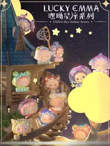 LUCKY EMMA  Hey  Zodiac Series Blind Box Fantasy Forest Animal Style Desktop Decor, Mystery Box for Fans & Gift Giving