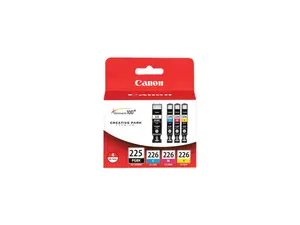 Canon PGI-225/CLI-226 Ink Cartridge - Combo Pack - Pigmented Black/Cyan/Magenta/Yellow