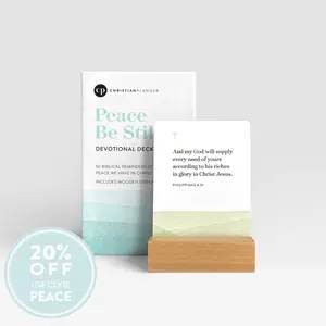 "Peace Be Still" Devotional Deck
