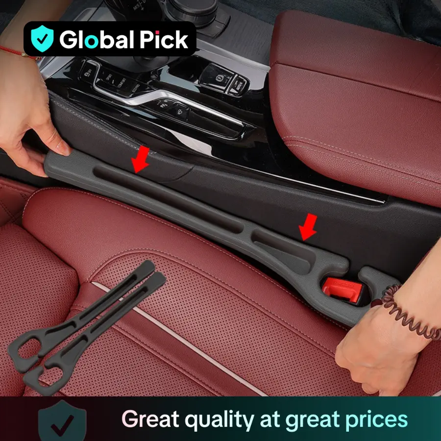 Car Seat-Gap Filler Strip, Universal Car Seat-Gap Storage Organizer, Leak-proof Seat-Gap Storage Organizer, Car Interior Accessories