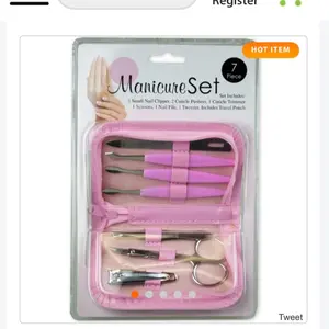 Manicure Set with Zipper Pouch