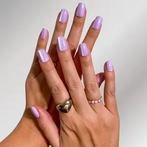 Lavender Cat Eye Press-on Nails
