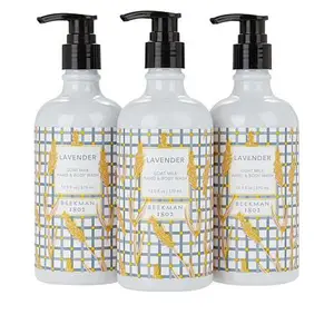 Beekman 1802 Lavender Goat Milk Hand & Body Wash 3-pack