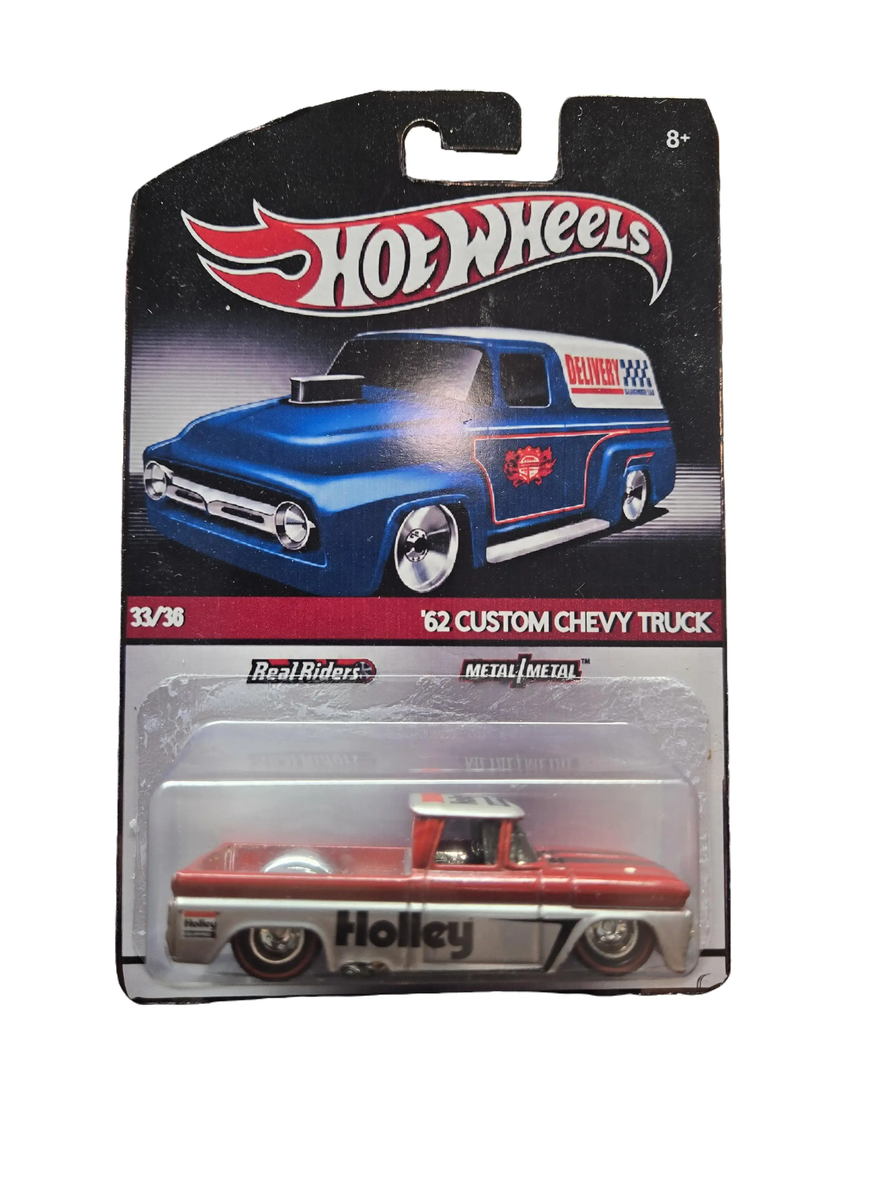 Custom '62 Chevy truck Red Holley