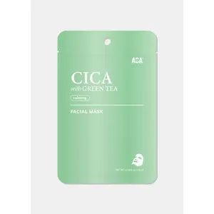 AOA Skin Cica with Green Tea Calming Facial Mask