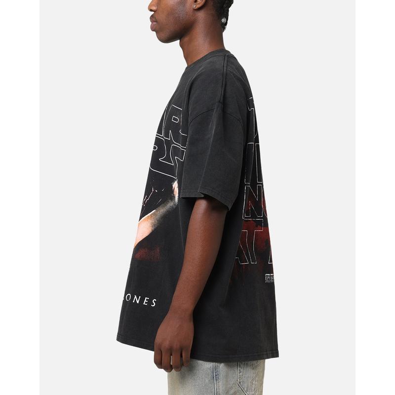 Star Wars Episode II Vintage T-Shirt Black Acidwash