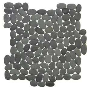 Tahiti Natural River Rock Pebble Tile